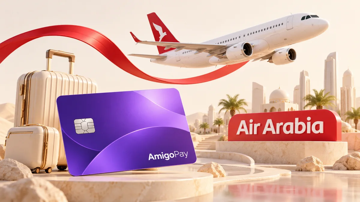 Как купить и оплатить билеты Air Arabia из России Покупка билетов Air Arabia и оплата через AmigoPay