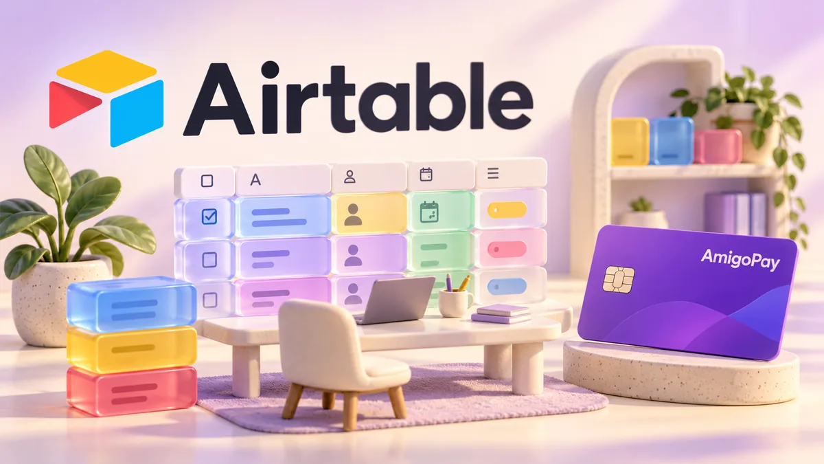 Оплата Airtable из России с помощью AmigoPay
