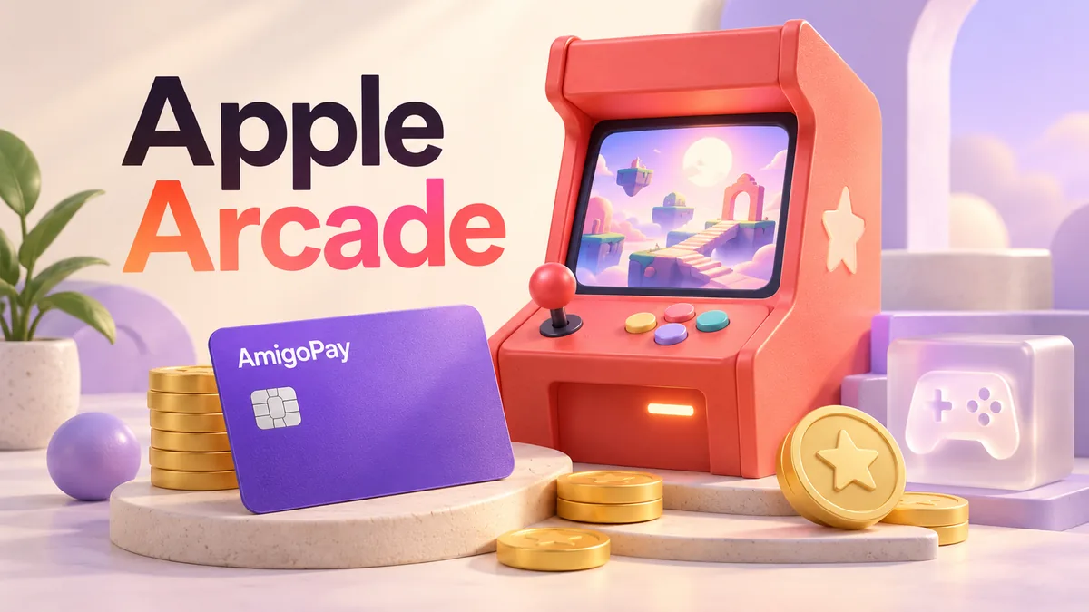 Покупка подписки Apple Arcade в России через AmigoPay