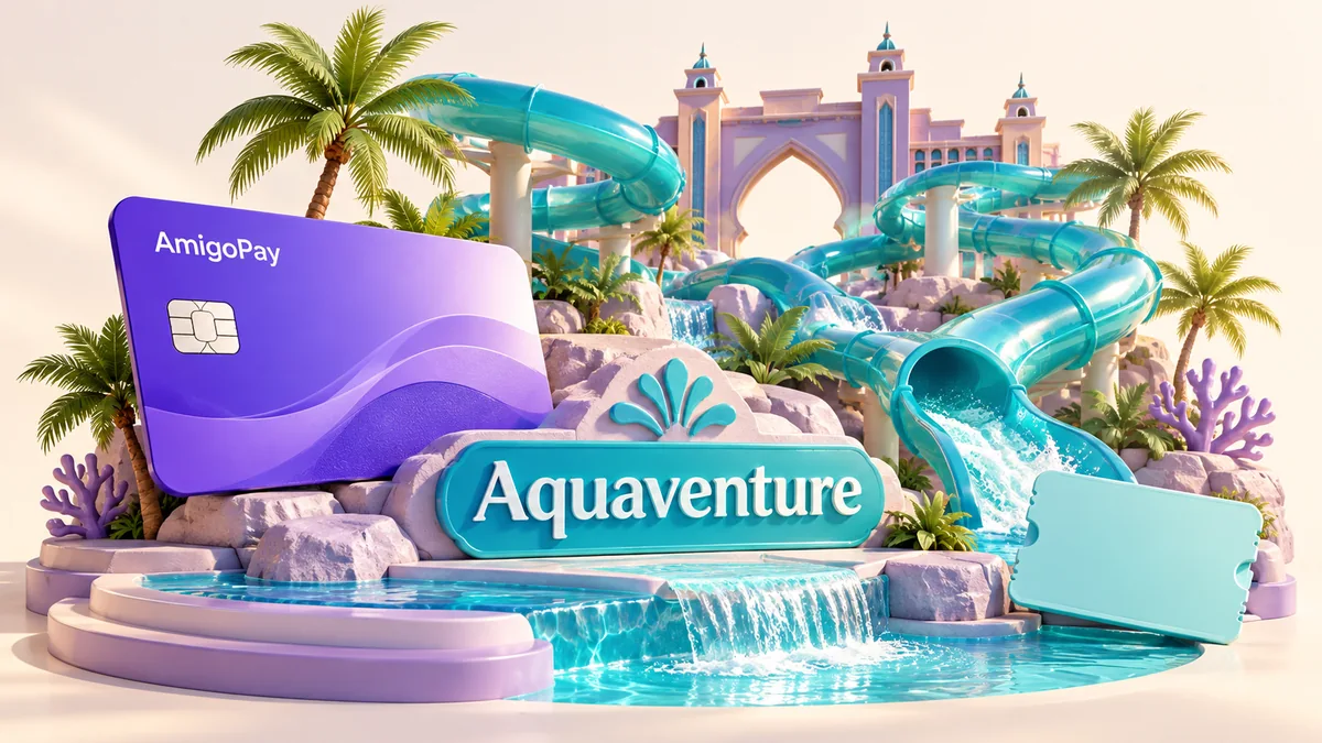 Билеты в аквапарк Aquaventure в Дубае и оплата через AmigoPay