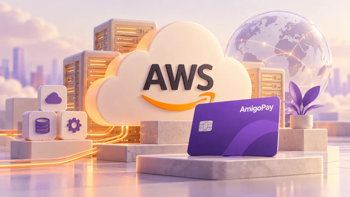 Оплата AWS из России через AmigoPay