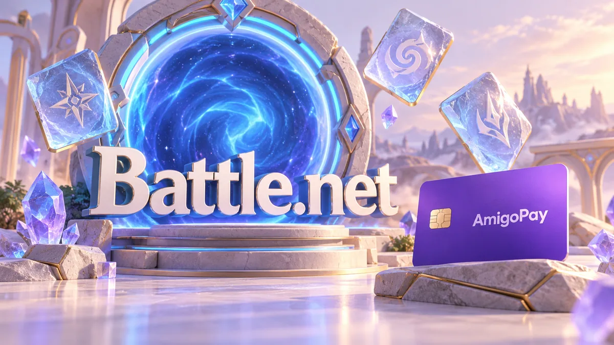 Пополнение Battle.net из России через AmigoPay