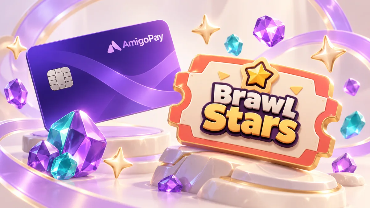 Покупка гемов и Brawl Pass с оплатой через AmigoPay
