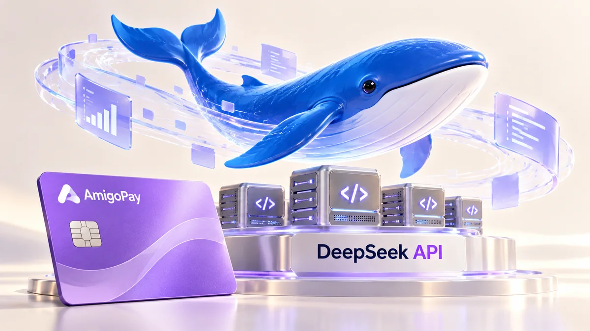 Как пополнить DeepSeek API из России в 2026 году Пополнение DeepSeek API: данные, серверы и карта AmigoPay