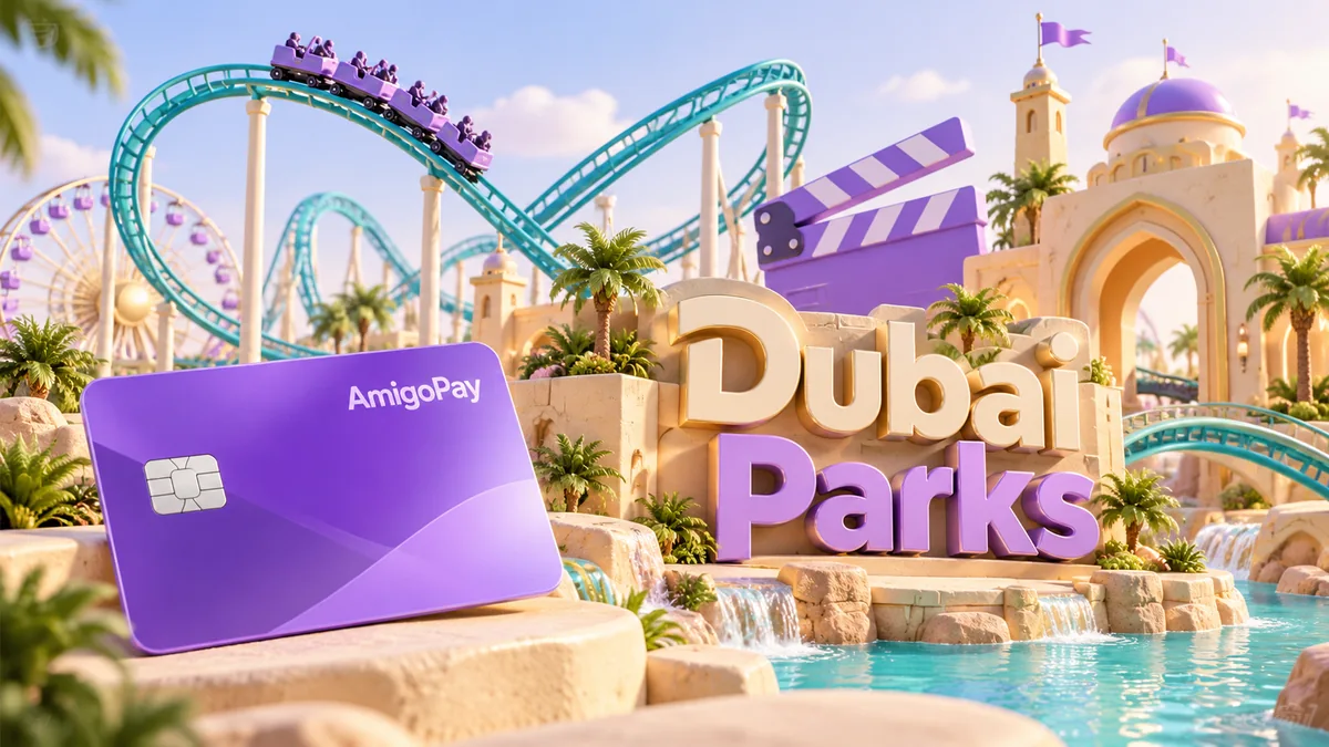 Билеты в Dubai Parks и Motiongate, оплата через AmigoPay