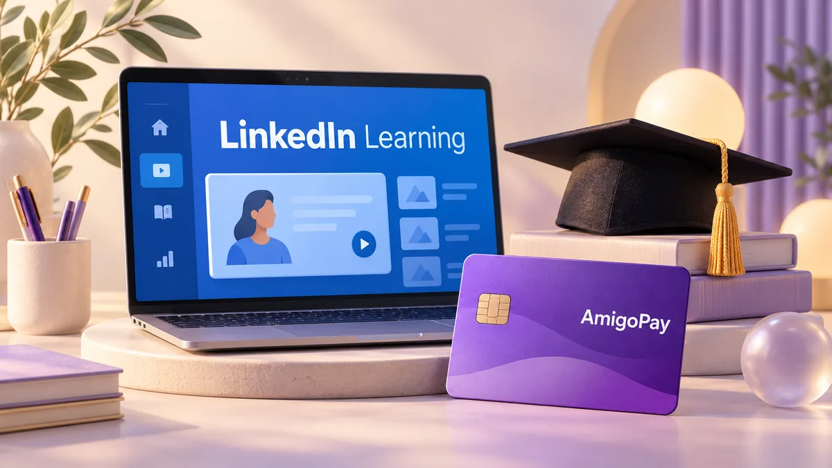 Оплата LinkedIn Learning из России с помощью AmigoPay