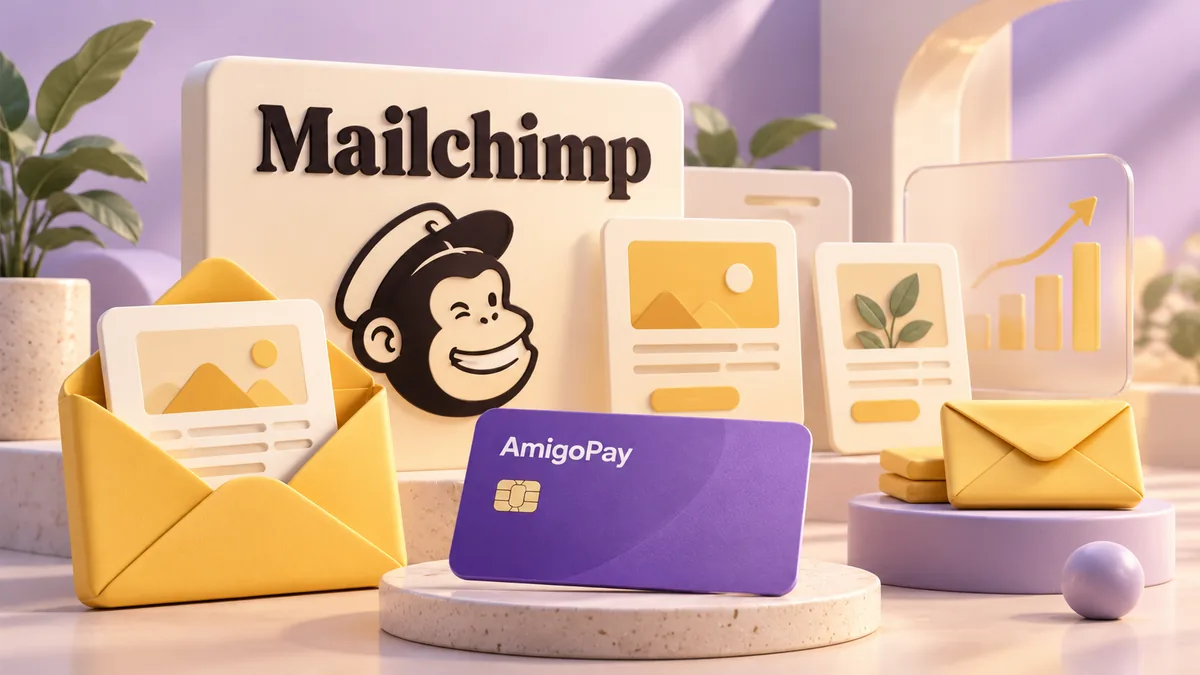 Как оплатить Mailchimp из России в 2026 году Оплата Mailchimp из России с помощью AmigoPay