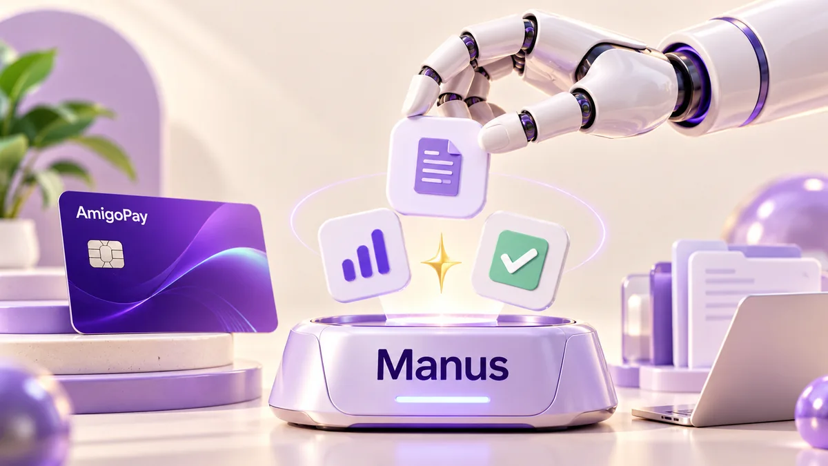 Оплата Manus: AI-помощник с задачами и карта AmigoPay