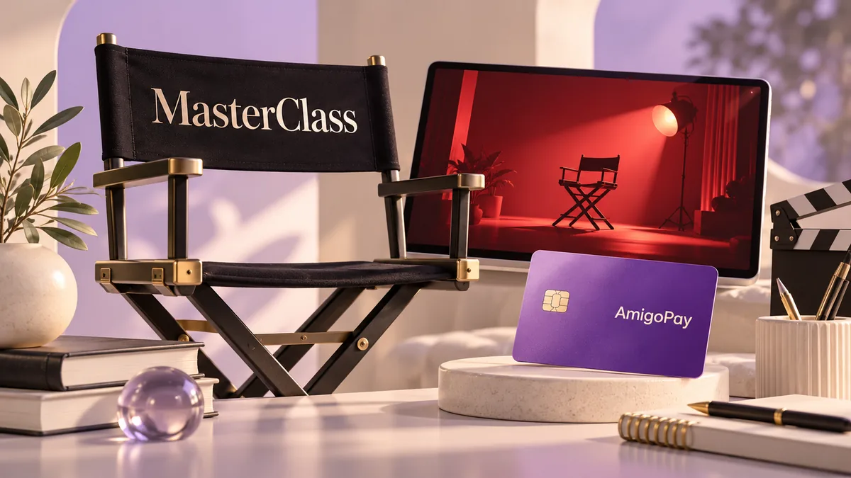Оплата MasterClass из России с помощью AmigoPay