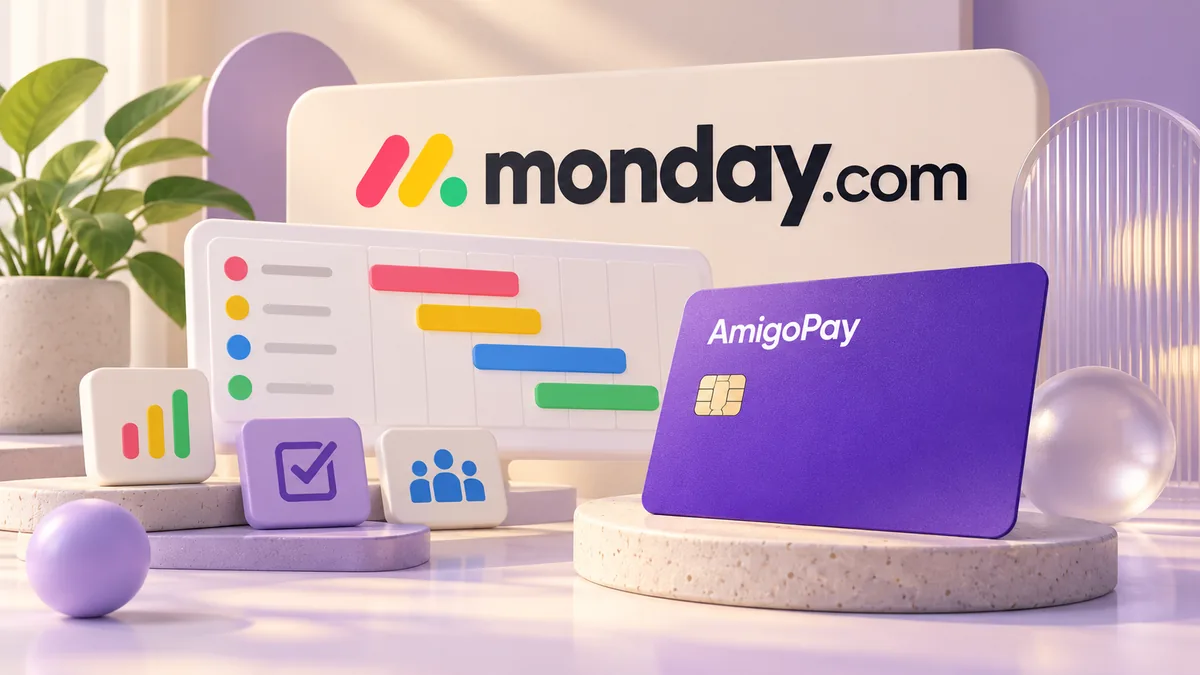 Оплата monday.com из России с помощью AmigoPay