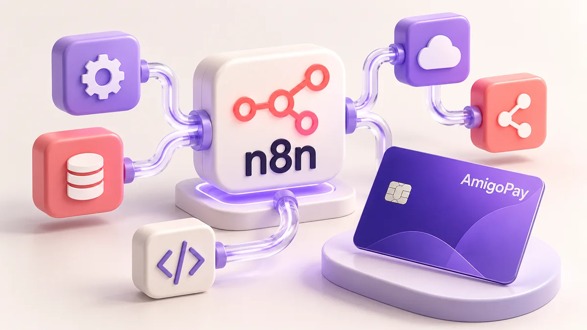 Оплата n8n Cloud: автоматизации и карта AmigoPay