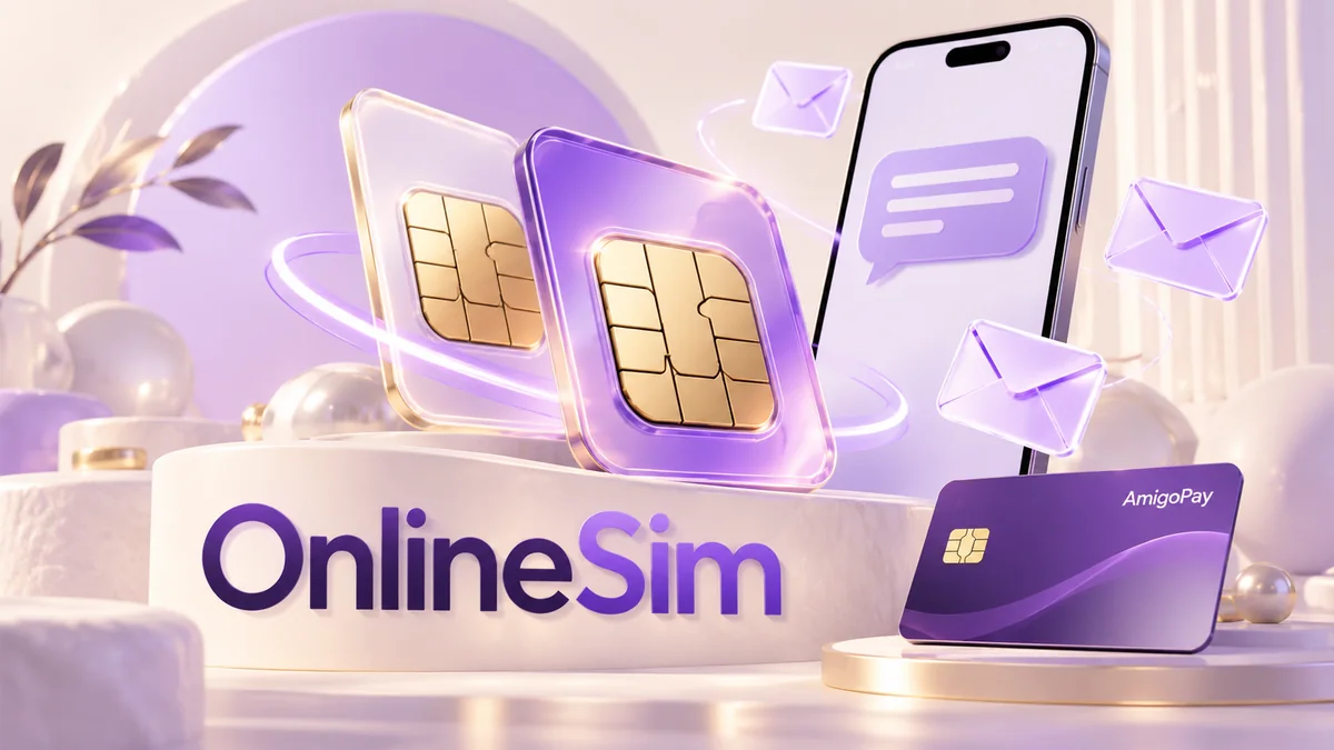 OnlineSim: виртуальные номера, SMS и карта AmigoPay