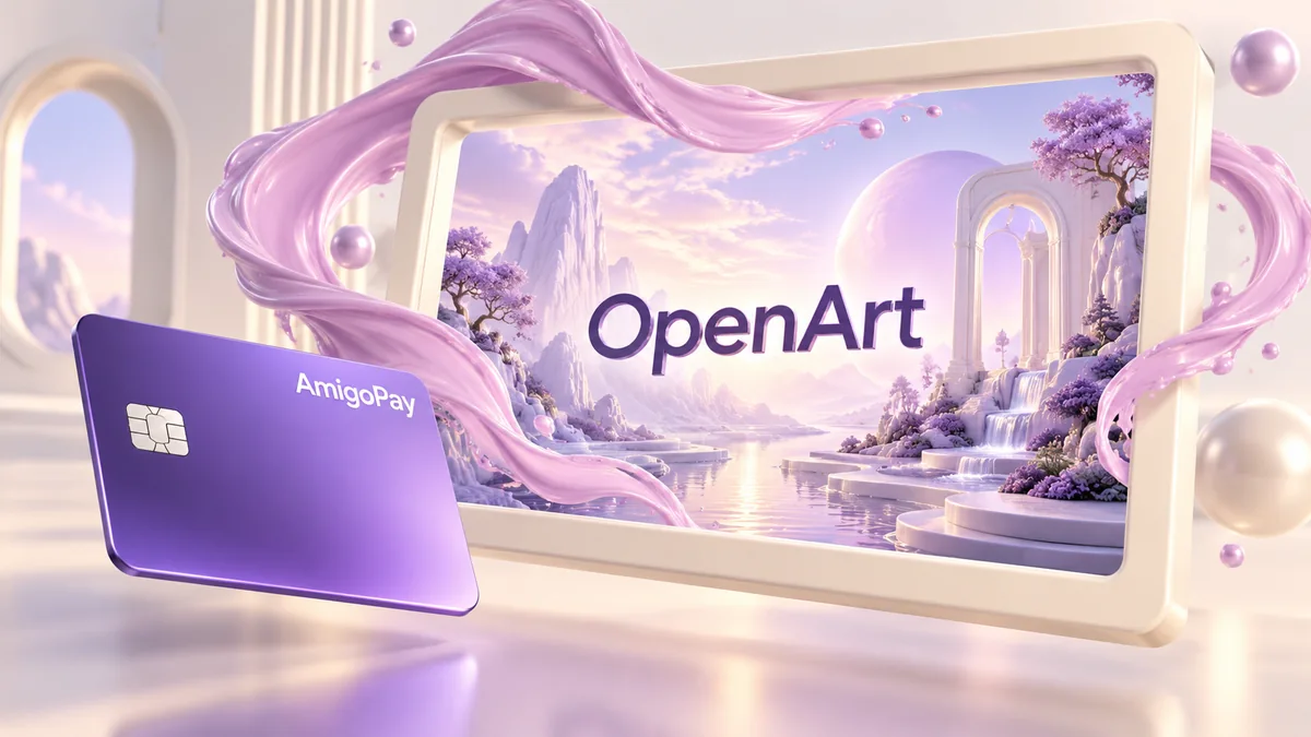 Оплата OpenArt: генерация изображений и карта AmigoPay