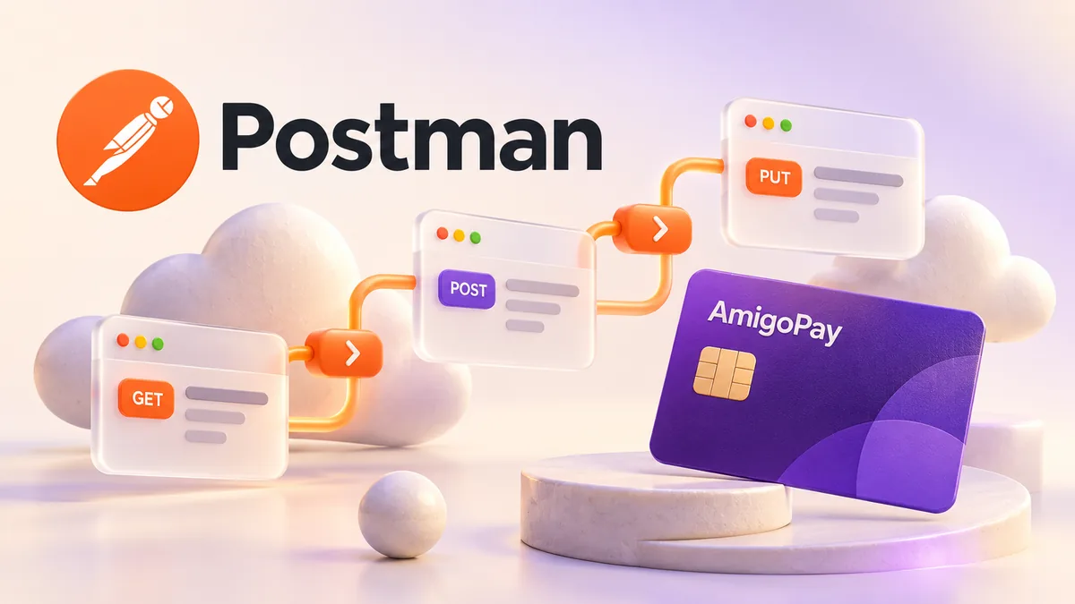 Оплата Postman из России с помощью AmigoPay