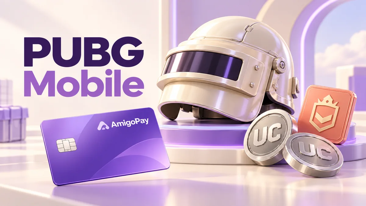 Покупка UC PUBG Mobile и помощь с оплатой через AmigoPay