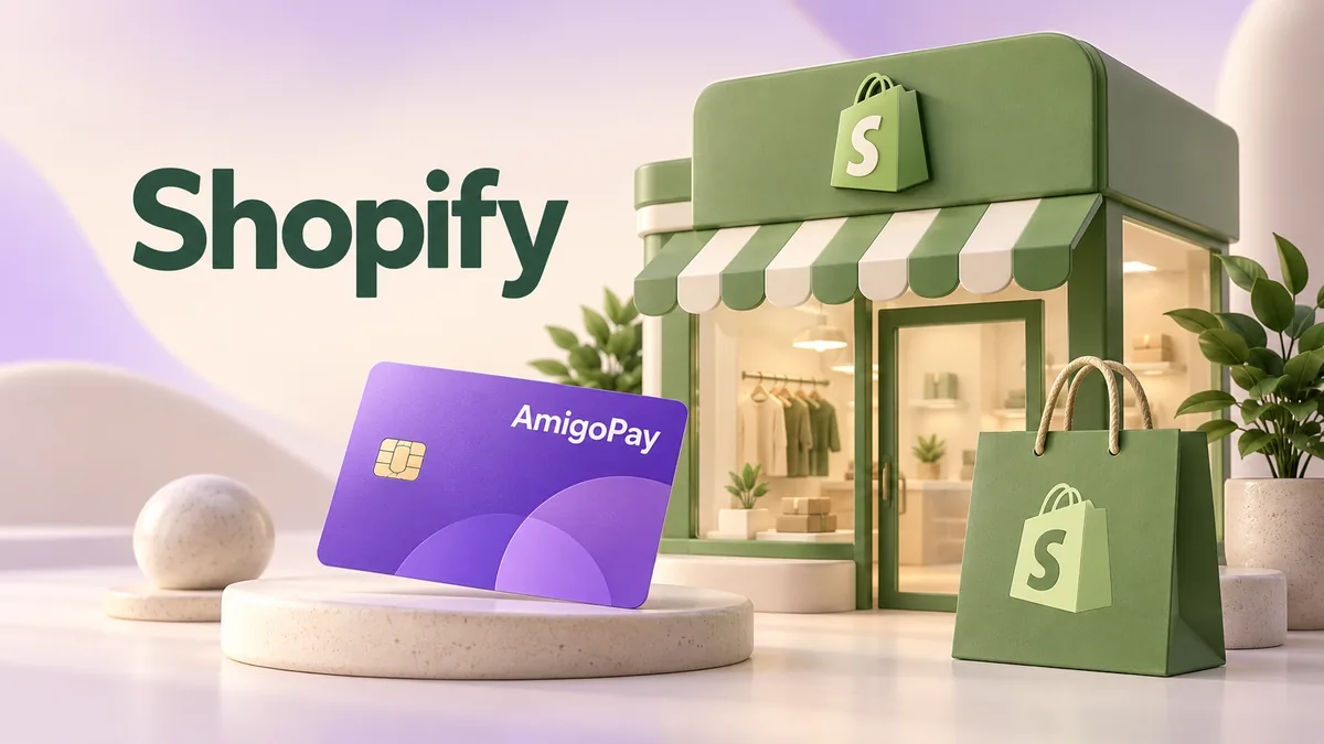 Оплата Shopify из России с помощью AmigoPay