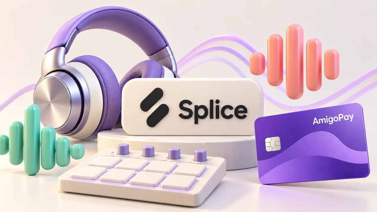 Оплата Splice Sounds: сэмплы, музыка и карта AmigoPay
