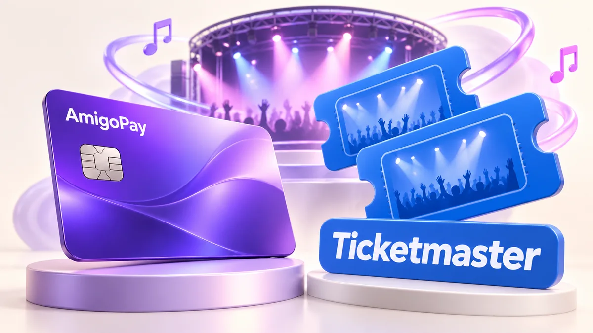 Как купить и оплатить билеты Ticketmaster из России Покупка билетов Ticketmaster: концертная сцена и карта AmigoPay