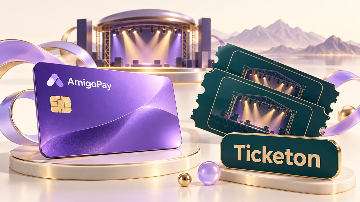 Покупка билетов Ticketon в Казахстане через AmigoPay