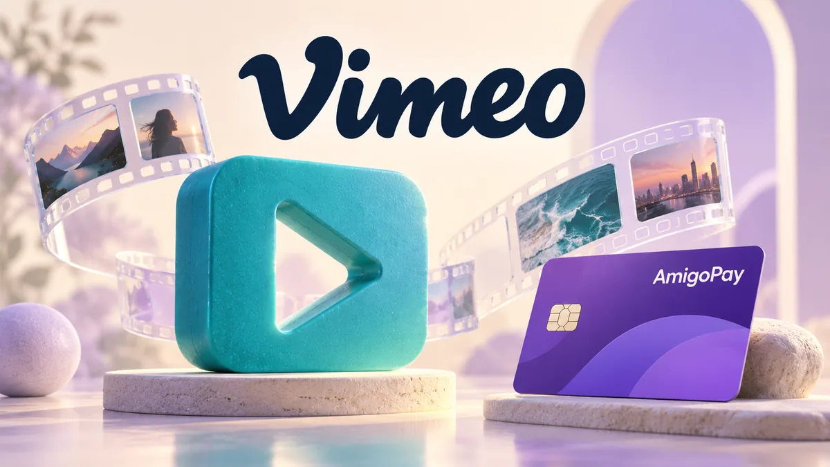 Как оплатить Vimeo из России: подписка и продление в 2026 году Оплата Vimeo из России с помощью AmigoPay