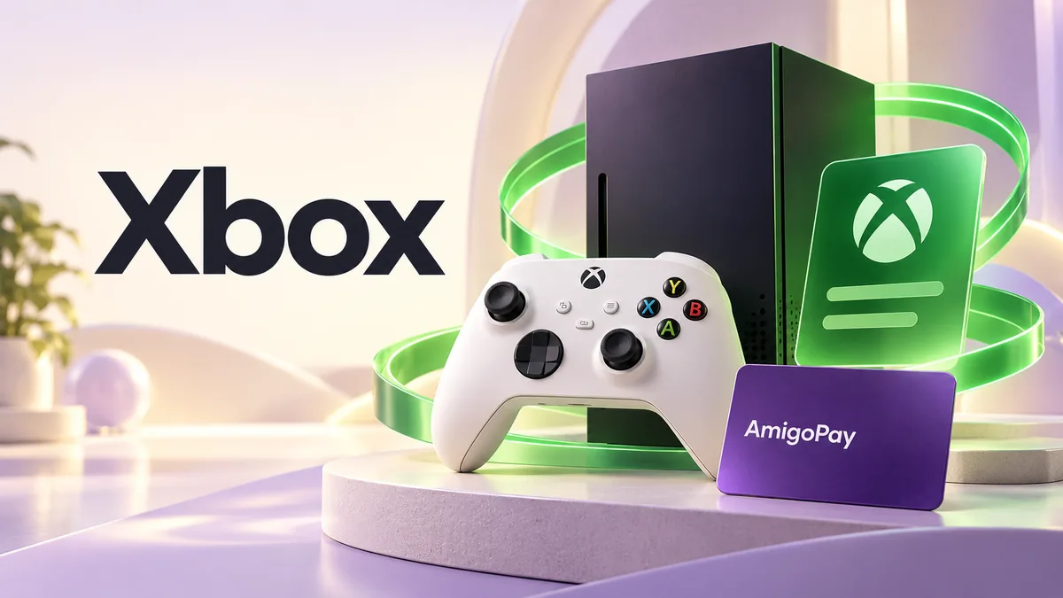 Как купить Xbox Game Pass в России: подписка и оплата Покупка Xbox Game Pass через AmigoPay: игровой контроллер, консоль и карта